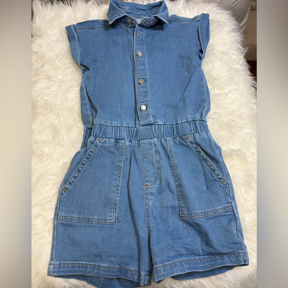 Epic Threads Sky Blue Denim One Piece